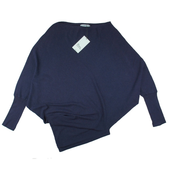 Zara Sweaters - New ZARA Navy Oversized Dolman Sweater